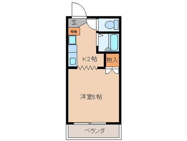 サープラス　キタガワの物件間取画像